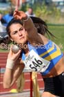 Womens under-17s shot putt, Northern Under-17s/U-15s and U13s Champs, Leigh Sports Village, Leigh. Photo: David T. Hewitson/Sports for All Pics